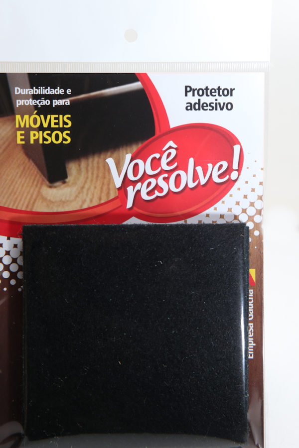 Anti-risco quadrao – 100mm | Preto – Ref.: 1823