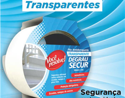 Chegaram as fitas antiderrapantes transparentes